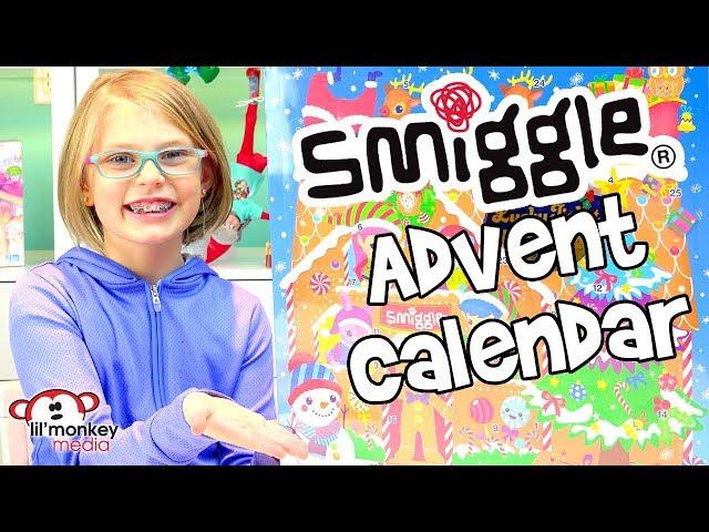 Smiggle Advent Calendar!  Entire Calendar Opening - 25 Surprises!