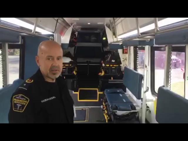 @SJA_York Periscope (Rec2 Nov18, 2016) - SJA at 2016YREM with York Paramedics Ambulance Bus MPU