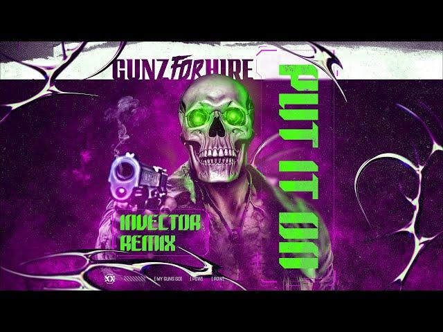 Gunz For Hire - Put It On (Invector Remix) | Official Hardstyle Visualizer