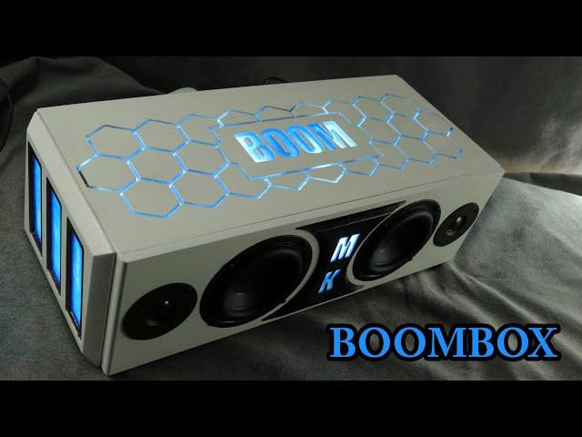 MK Boom DIY Boombox AWESOME Build!