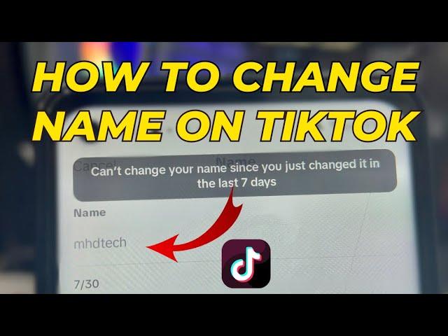 How to Change Name on TikTok Without Waiting 7 Days 2025