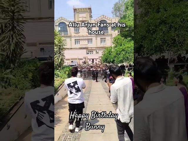 Happy Birthday bunny ️‍ #alluarjun #shorts #viralshorts #trending