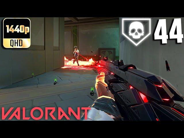 Valorant- 44 Kills As Phoenix Lotus Unrated Full Gameplay #38! (No Commentary)