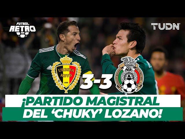 ¡Qué Golazos! El partidazo del ‘Chucky’ vs Bégica | Bélgica 3-3 México - Amistoso 2017 | TUDN