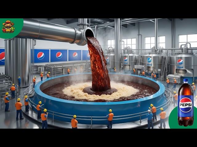 Pepsi Mega Factory: How Pepsi Is Made In Factory With Modern Technology