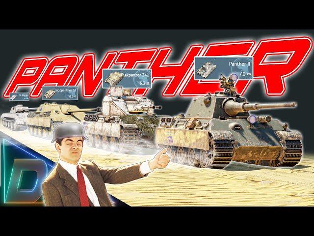 EVERY PANTHER in WAR THUNDER (colorised) PART 1