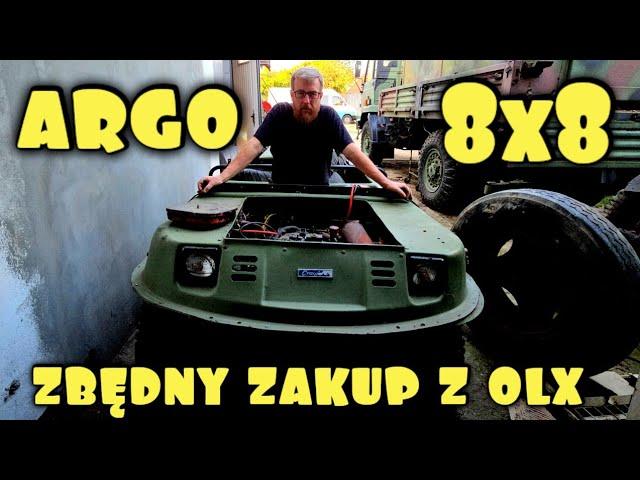 Argo 8x8 nieprzemyślany zakup z OLX