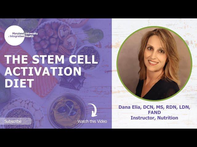 MUIH Faculty Book: The Stem Cell Activation Diet