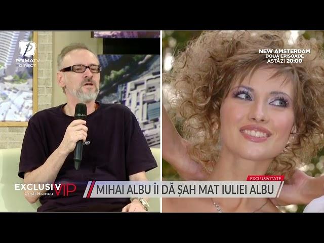 Mihai Albu, pus la zid de fosta soție. Ce replică îi dă Iuliei Albu