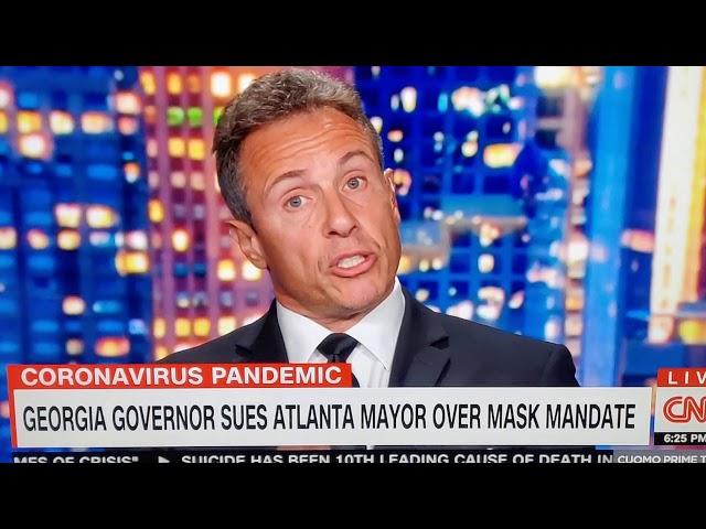 Chris Cuomo, master of the chyron