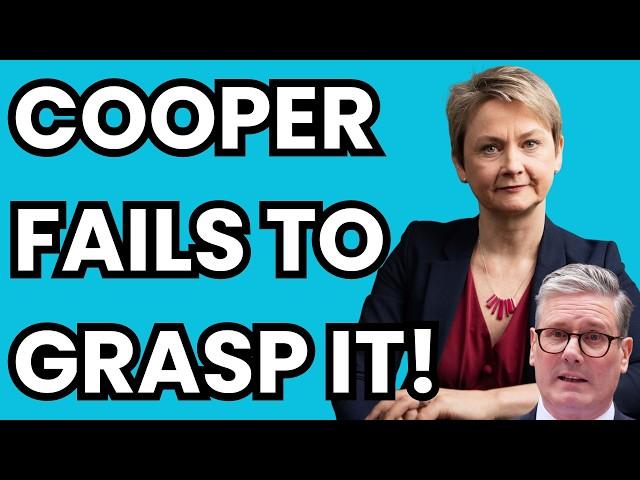 Yvette Cooper Doesn't Get It‼️