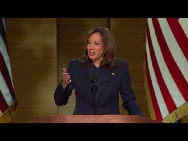 Watch Vice President Kamala Harris' full acceptance speech at the Democratic National Convention