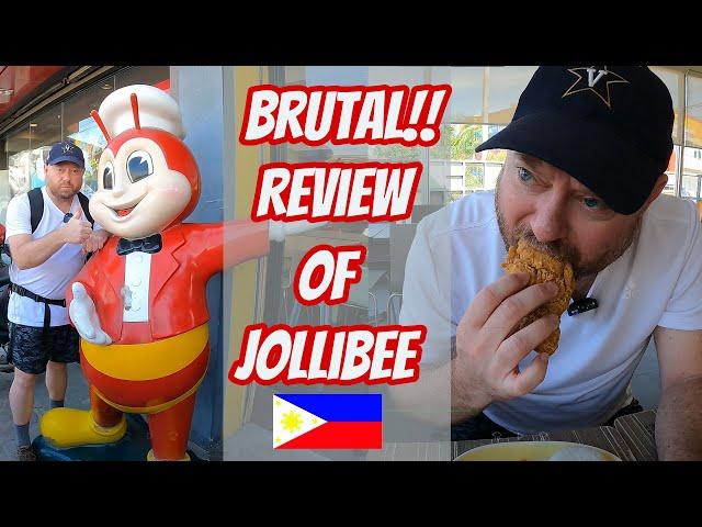 Eating Jollibee Food Philippines | American Lawyer's Honest Review