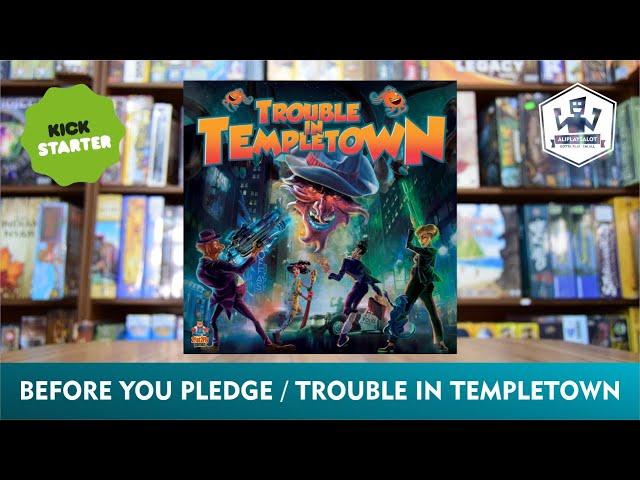 Before You Pledge Trouble in Templetown (2Fat2Fly) // Kickstarter preview by Ali Plays a Lot