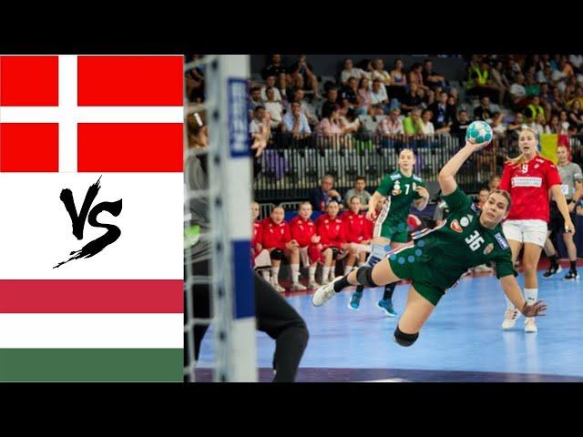 Denmark vs Hungary  | Full Game Highlights | Women's U19 European Championship  2023 - FINAL