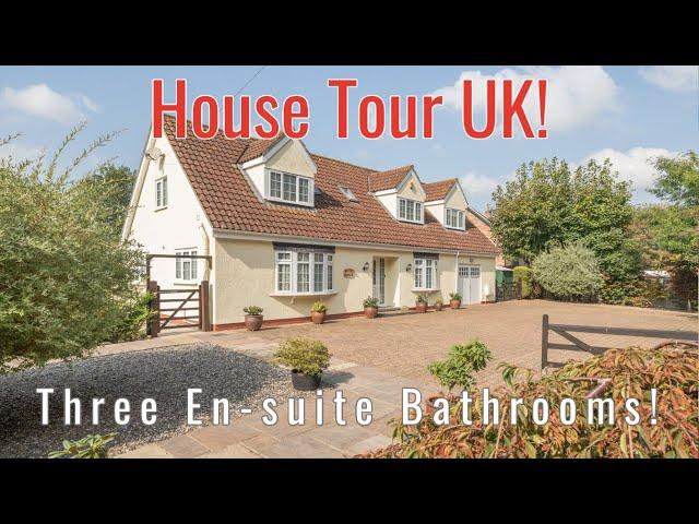 HOUSE TOUR UK Superb Spacious Property! For Sale £585,000 Saham Toney, Norfolk- Longsons agents.