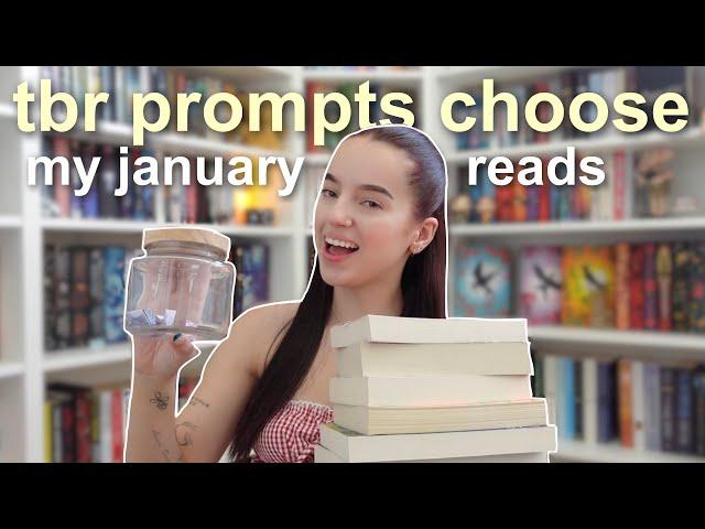 TBR jar chooses my January reads | bookmas day 11