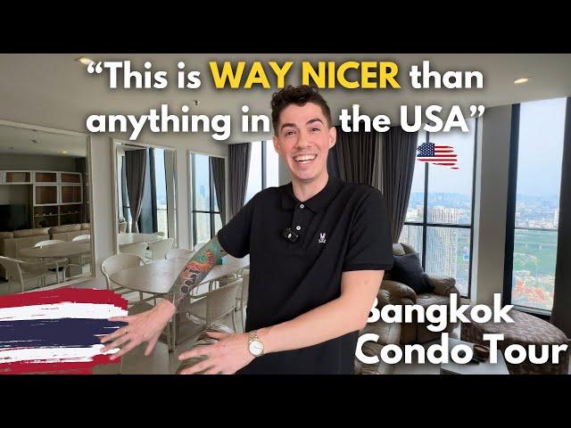 He LEFT America for Bangkok – Inside His $3000 / Month LUXURY Condo!