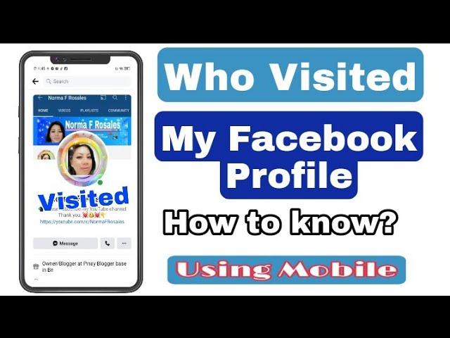 How To Know Who Checked My Facebook Profile in 2021 | Who Visited My Facebook Profile | On Mobile