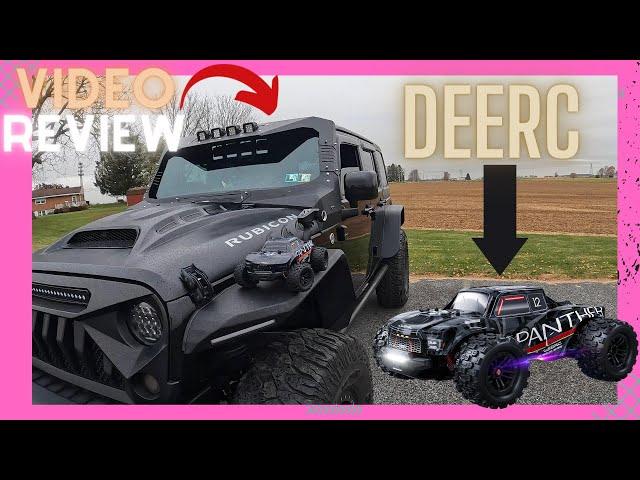 DEERC 1/14 Brushless Fast Extreme RC Cars for Adults, Max 70kph