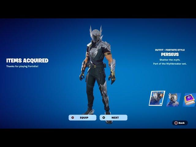 HOW TO GET STORIED HERO PERSEUS SKIN IN FORTNITE!