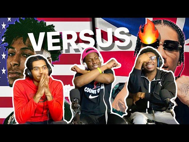 AMERICANS REACT | US RAP  VS UK RAP  - Who wins?