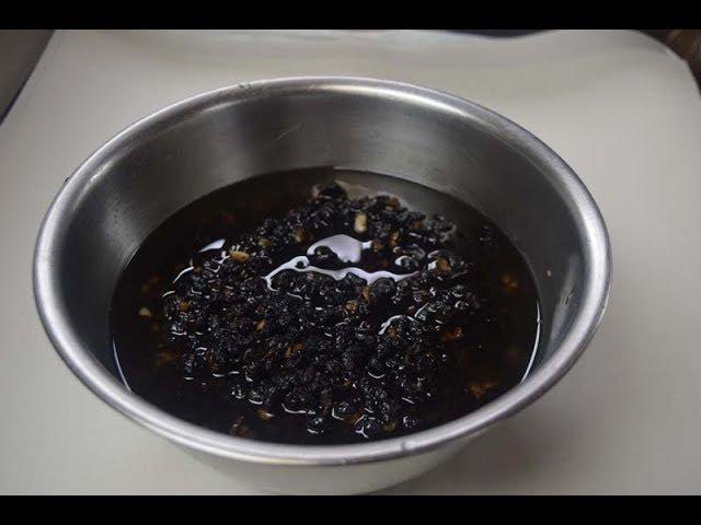 How to prepare black bean for stir fry