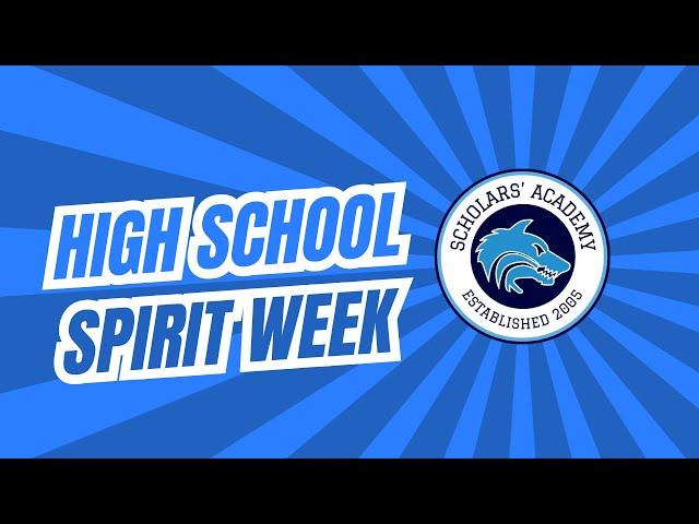 HS Spirit Week Skip Performance: Afternoon of Thursday, November 14, 2024 at 1:10pm