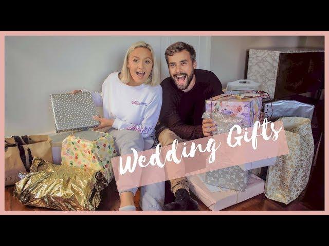 Opening all our WEDDING GIFTS || Mr & Mrs Thomas