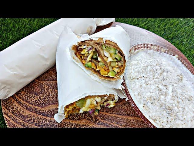 Chicken Wrap Recipe By YummFood |Quick & Easy Recipe | Lunch Box Recipe |