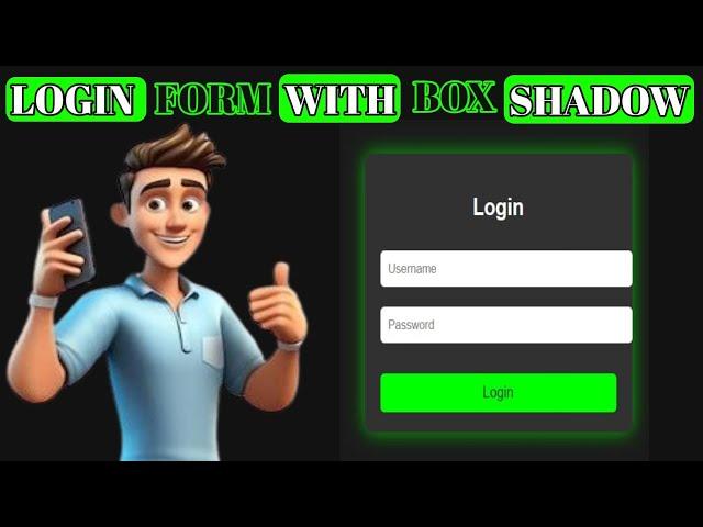 Login Form in HTML and CSS