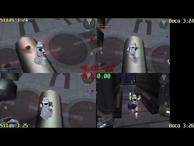 Coruscant New Strats (Again) Comparison - Both 3:24 and 3:26 runs from Silas and Boco