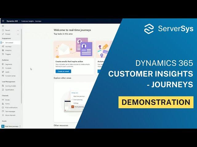 Demonstrating Microsoft Dynamics 365 Customer Insights - Journeys (Real-Time Marketing)