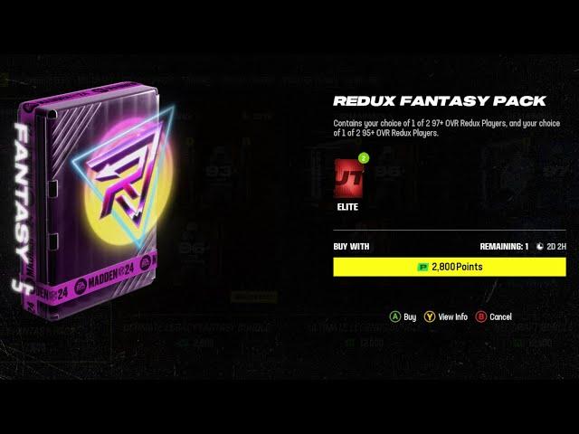 OPENING THE REDUX FANTASY PACK! - IS IT WORTH IT?