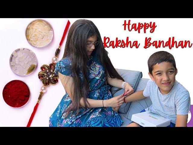 Angeli Ties Rakhri on Her Brothers/ Celebrating Raksha Bandhan Vlog/ Super cute