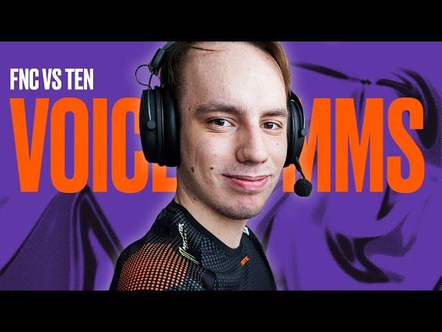 "BIG BOY FLANK" | Valorant Voice Comms - FNATIC vs TENSTAR - Challengers 2
