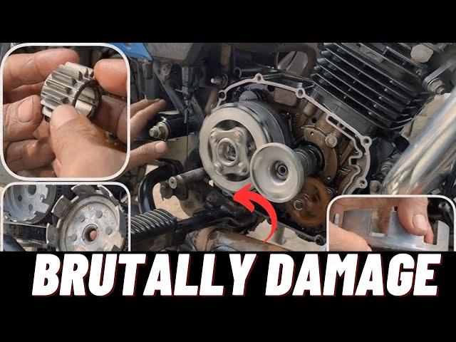 Brutally damage Clutch assembly and Service step by step | #arvbrothers |