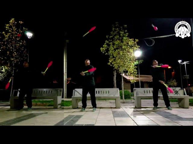 IJA Tricks of the Month by Nicolas Fuentes "Pajarito" from Chile |Juggling Clubs