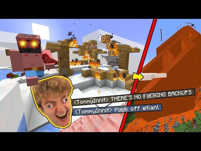 HACKING INTO @TommyInnit 's SMP Got Me Sent to Prison... (Grief Blocks, Get Money #116)