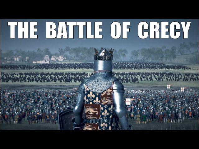 THE BATTLE OF CRECY 1346 l ENGLAND vs FRANCE +20.000 UNIT Medieval Kingdoms Mod l 4K l