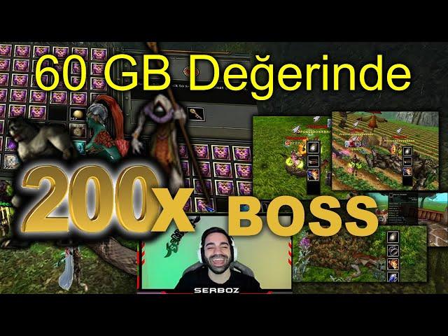 SERBOZ | Tanesi 29 m olan, 27.000₺'lik Monster Summon Staff ! 200 ADET BOSS KESİMİ ! | KNİGHT ONLİNE