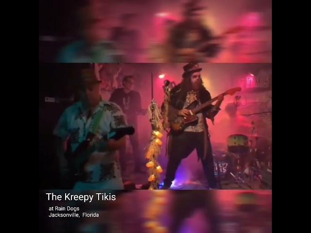 The Kreepy Tikis at Rain Dogs' 10 Year Anniversary Party. Jacksonville,  Florida