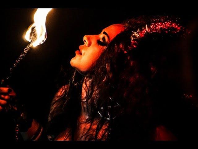 Diana Bastet.Hellish Flames. Dark Art video