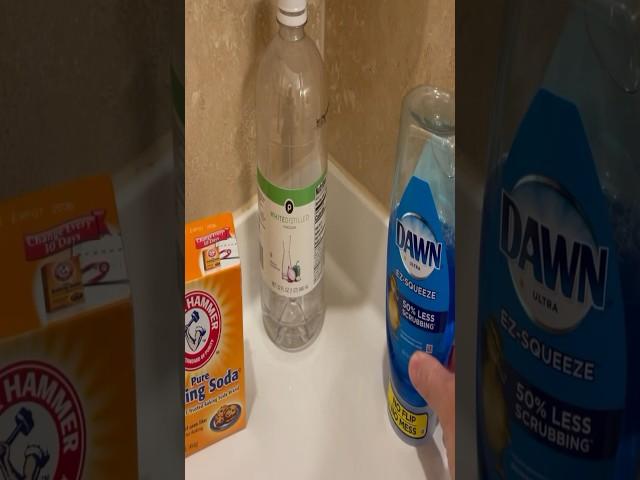 This Actually Worked. Clean BATHTUB Stains. #shorts #diy