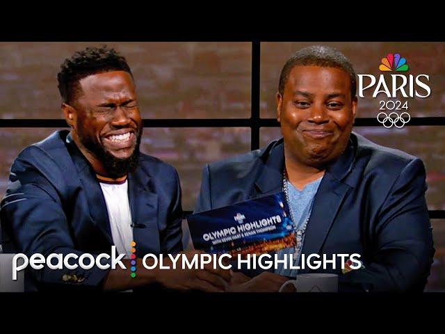 Normal People Attempt Olympic Sports | Olympic Highlights with Kevin Hart & Kenan Thompson