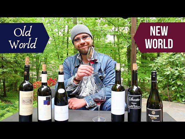 Tasting Basics: Old World vs New World Wines for Wines 'til Sold Out