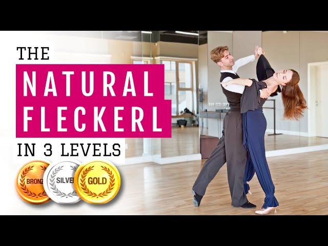 Natural Fleckerl Viennese Waltz in 3 Levels  Ballroom Lesson