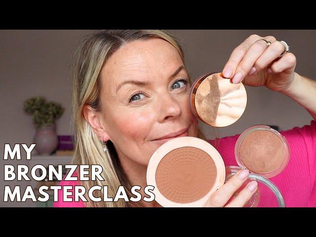 A masterclass in how to use bronzer like a makeup artist