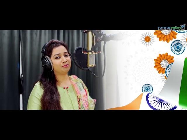 Indian independence day - Promo video by Shreya Ghoshal and Tutorsvalley Music Academy Students