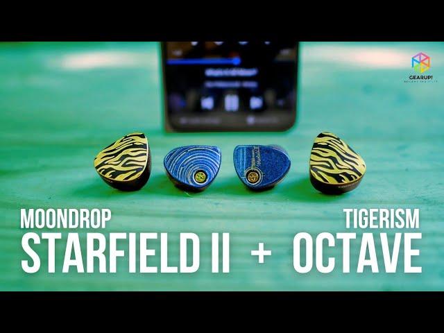 MOONDROP STARFIELD 2  & TIGERISM OCTAVE  // Double IEM review